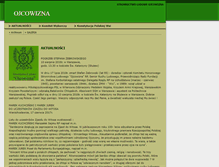 Tablet Screenshot of ojcowizna-stronnictwoludowe.pl